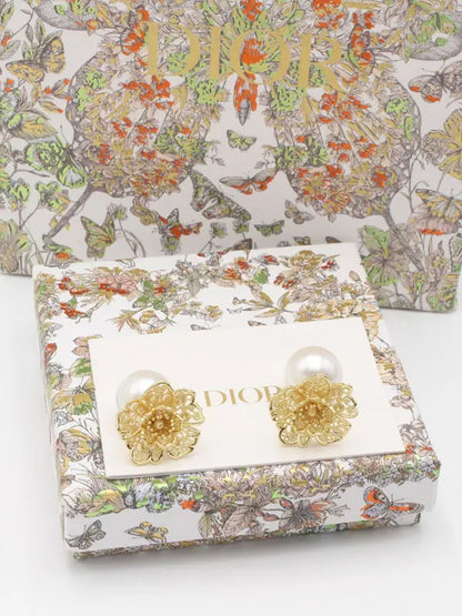 حلق ديور فلاور اند بيرل ماستر حلق dior