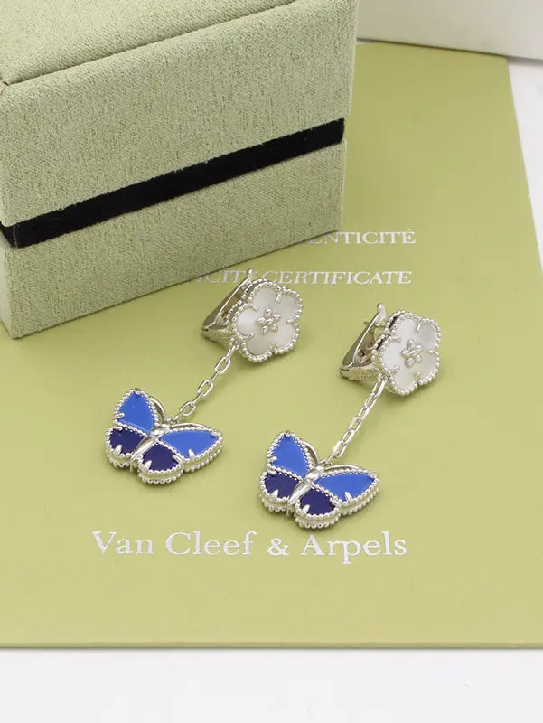 حلق فان كليف فينتاج الامبرا وسط الماستر حلق van cleef