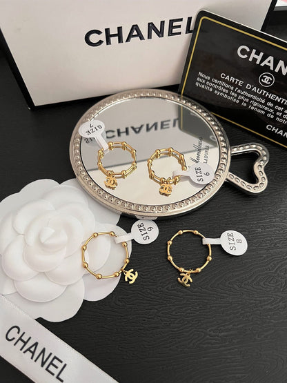 خاتم شانيل ناعم خواتم chanel