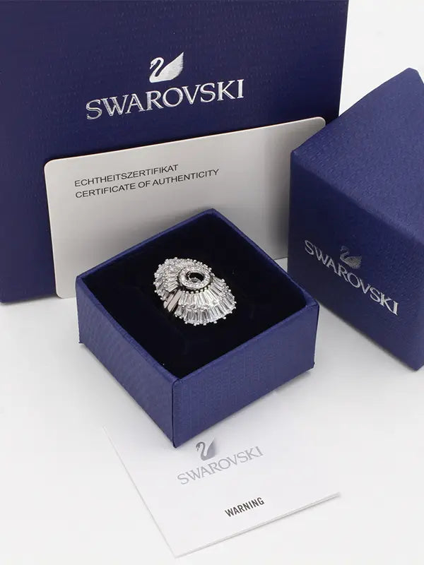 خاتم سواروفسكي الهبه فضي زركون خواتم Swarovski
