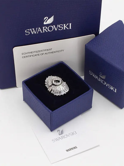خاتم سواروفسكي الهبه فضي زركون خواتم Swarovski
