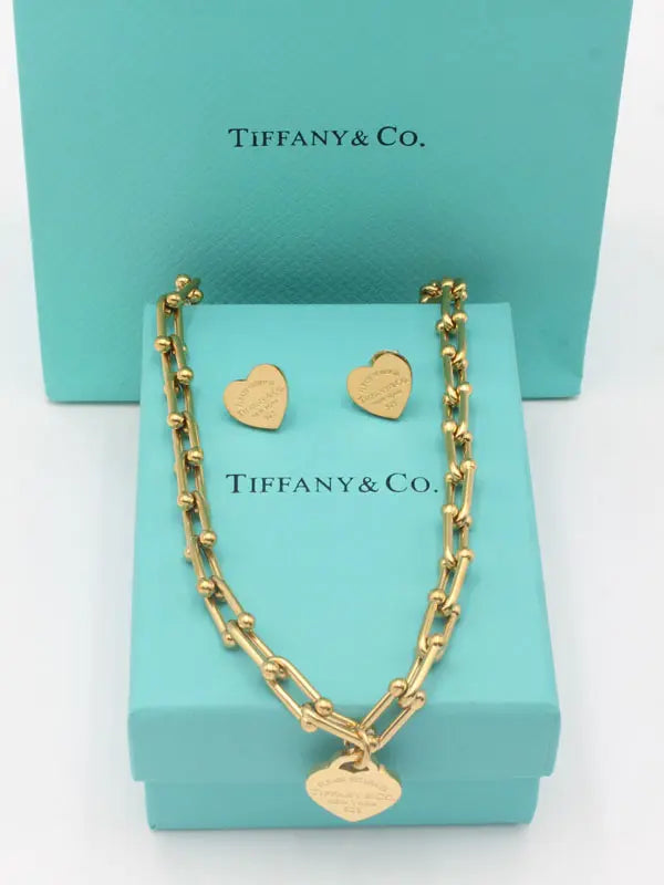 طقم تيفاني ميتال بيق شاين اطقم tiffany