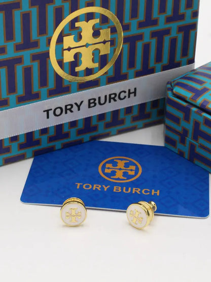 حلق توري بورش الجديد 682 حلق tory burch ذهبي