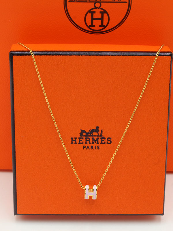 سلسال هيرمز ميني سلسال HERMES وردي