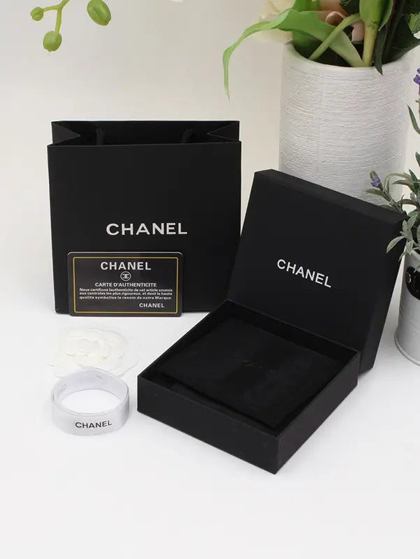 ملحقات شانيل للاكسسوارات 5 قطع وردة هدايا chanel