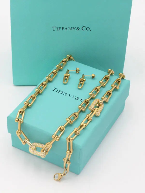 طقم تيفاني زركون 3 قطع اطقم tiffany