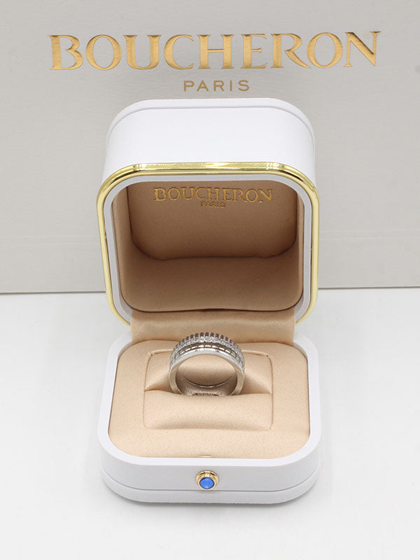 خاتم بوشرون سيراميك قولد اند سلفر خواتم bucheron