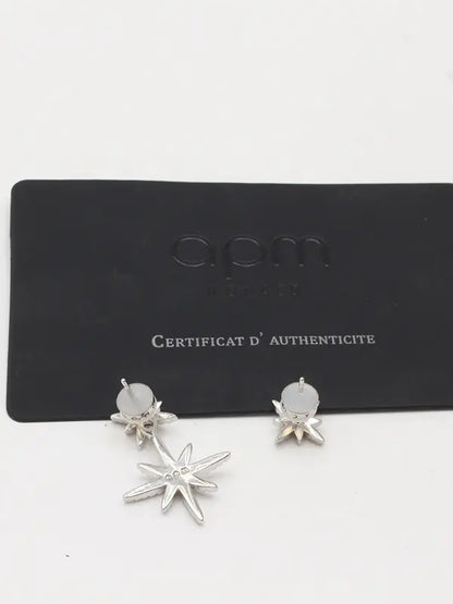 حلق اي بي ام زركون شاين لوقو حلق APM