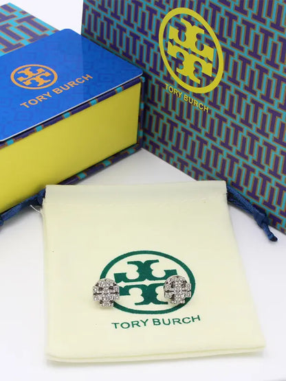 حلق توري بورش كريستال صغير 629 حلق tory burch
