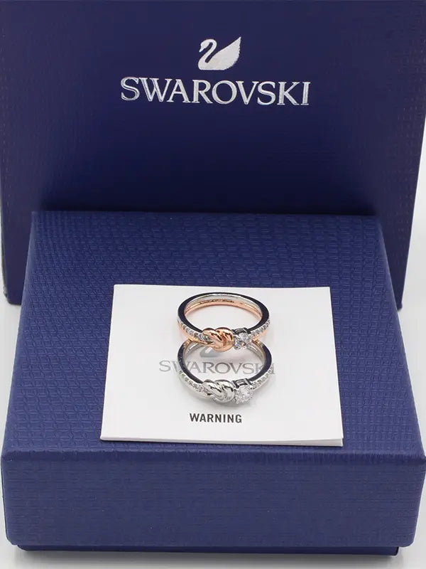 خاتم سواروفسكي هارت لوقو زركون خواتم Swarovski