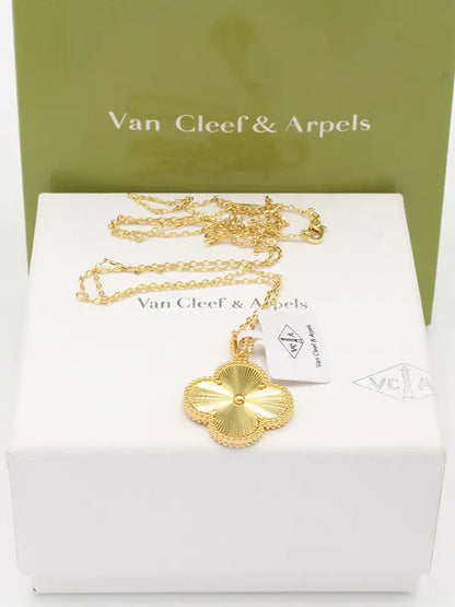 سلسال فان كليف طويل ماستر سلسال van cleef ذهبي