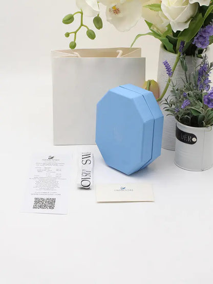 ملحقات سواروفسكي للاساور بلو وايت هدايا Swarovski