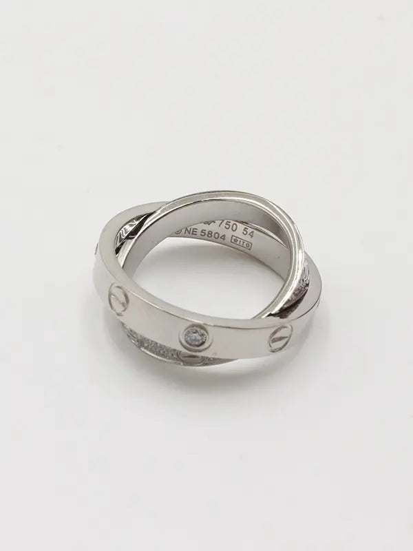 خاتم كارتير دبل لوقو الجديد زركون لوقو خواتم CARTIER