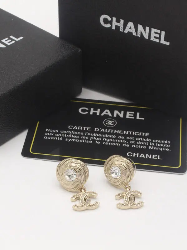 حلق شانيل انتيك 667 حلق chanel ذهبي