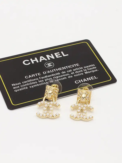 حلق شانيل 566 حلق chanel