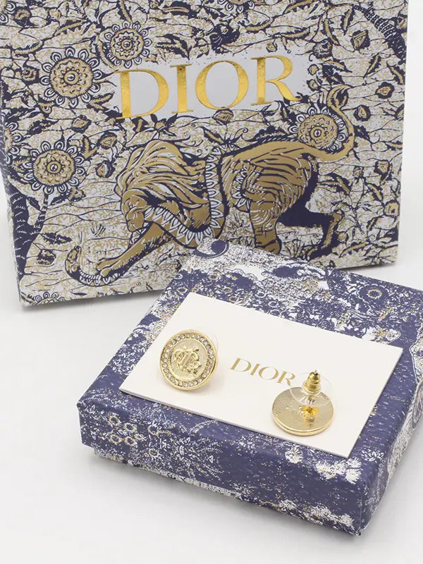 حلق ديور مدور 591 حلق dior