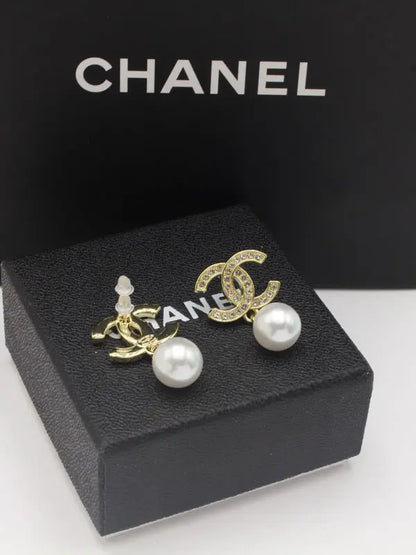 حلق شانيل الجديد 719 حلق chanel