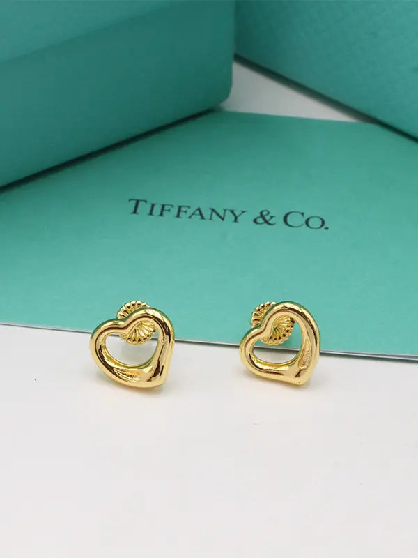 حلق تيفاني هارت ماستر حلق tiffany ذهبي