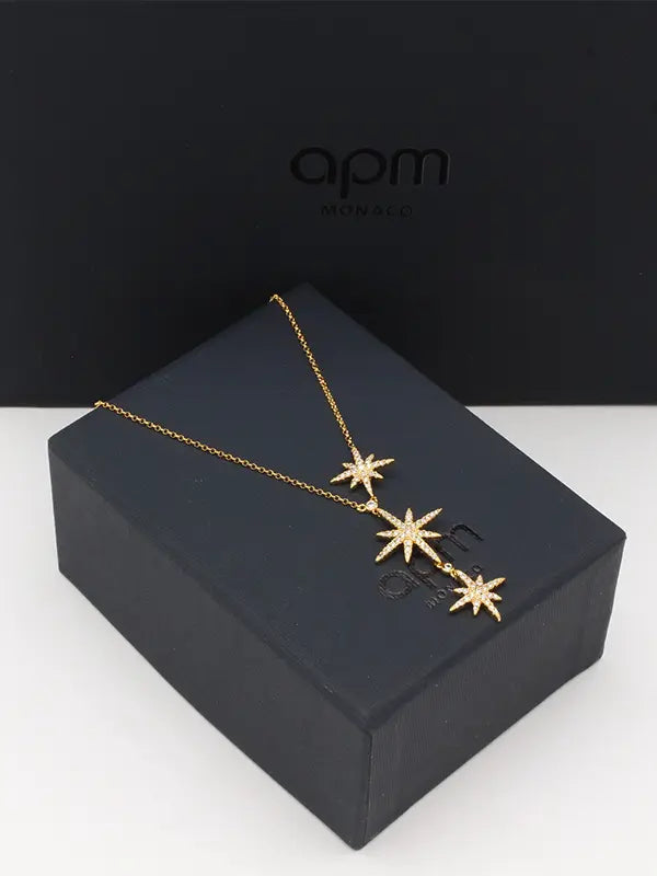 سلسال اي بي ام شاين زركون لوقو سلسال APM