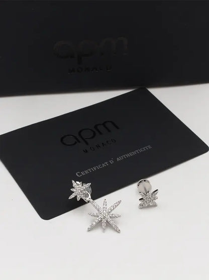 حلق اي بي ام زركون شاين لوقو حلق APM