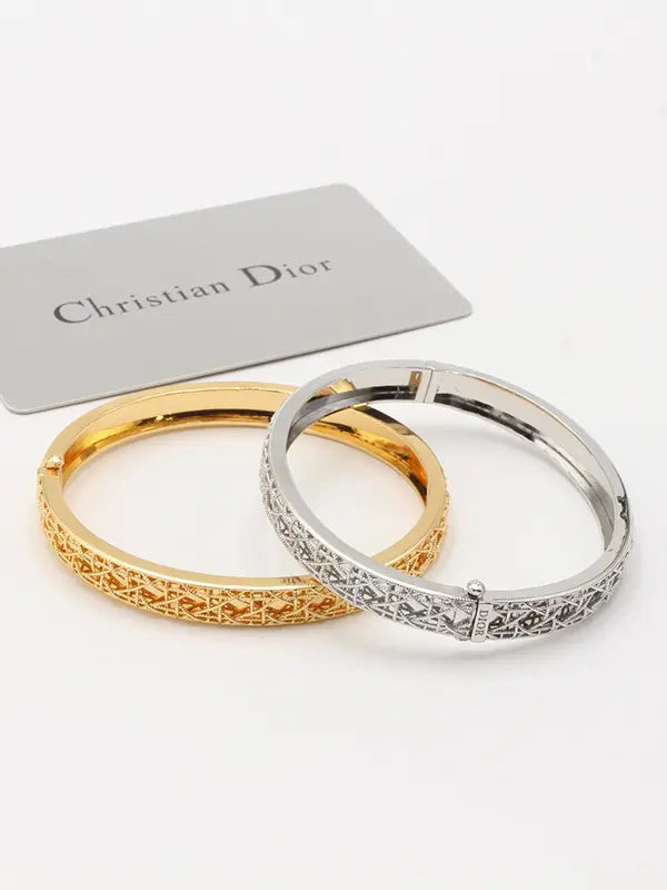 اساور ديور لوقو SLIM اسواره dior ذهبي