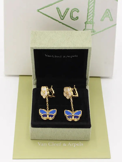 حلق فان كليف فينتاج الامبرا وسط الماستر حلق van cleef