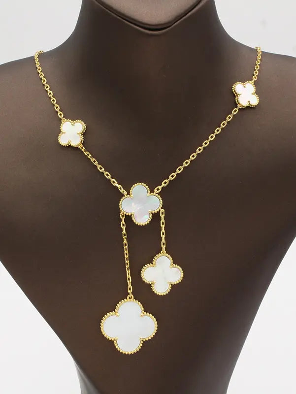 سلسال فان كليف اند اربلز الماستر سلسال van cleef ابيض ذهبي