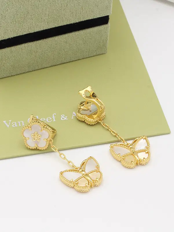 حلق فان كليف فينتاج الامبرا وسط الماستر حلق van cleef