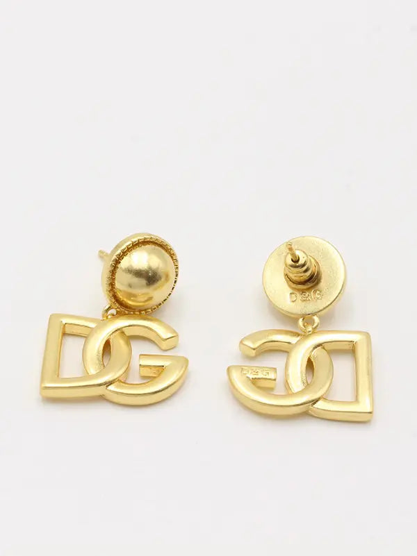حلق دولتشي اند غابانا ذهبي صغير حلق Dolce&amp;Gabbana