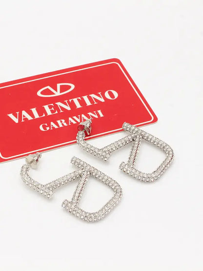 حلق فالنتينو كريستال كبير ماستر حلق VALENTINO