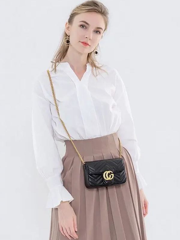 شنطة قوتشي مستوحاه اسود صغيره شنط وحقائب gucci