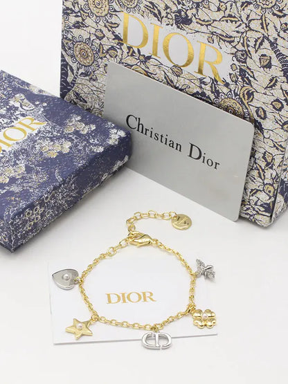 اساور ديور مكس كلرز بندنتس اسواره dior ذهبي