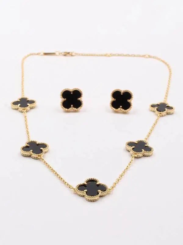 طقم فان كليف شيل 2 قطع اطقم van cleef اسود