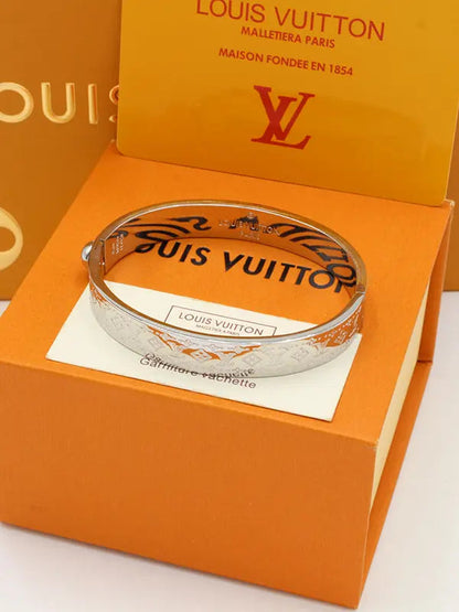 اسواره لويس فيتون فضي اسواره louis vuitton