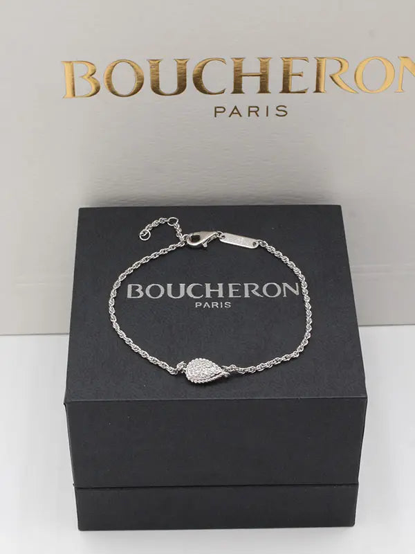 اساور بوشرون ناعمه زركون ماستر 945 اسواره bucheron فضي