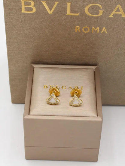 حلق بولغاري صغير ماستر وايت حلق bvlgari
