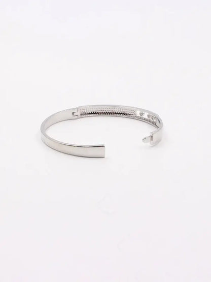 bracelet with cubic zirconia-أسوارة بانقل زركون اسواره Jewel