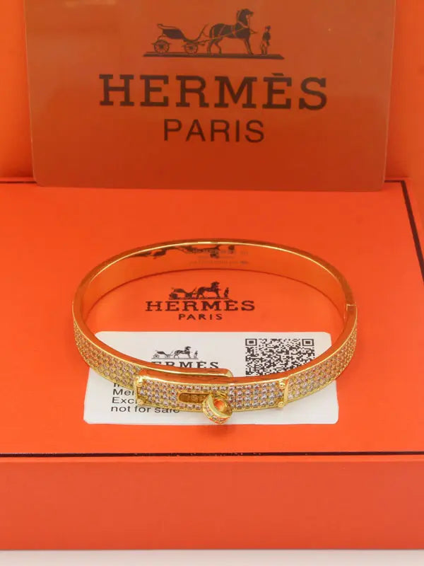 اساور هيرمز نيو بانقل ماستر لوقو زركون اسواره HERMES