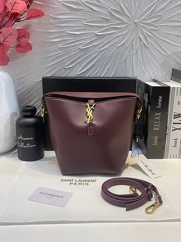 شنطة ايف سان لوران مقاس وسط شنط وحقائب ysl bag عنابي