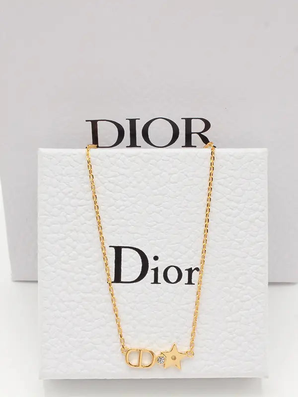 سلسال ديور ستار سيميل ستون لوقو سلسال dior