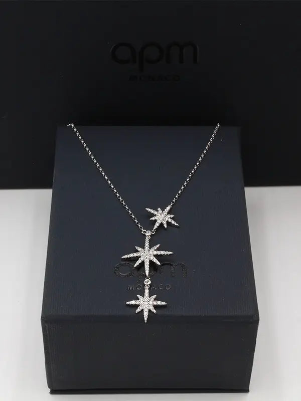 سلسال اي بي ام شاين زركون لوقو سلسال APM