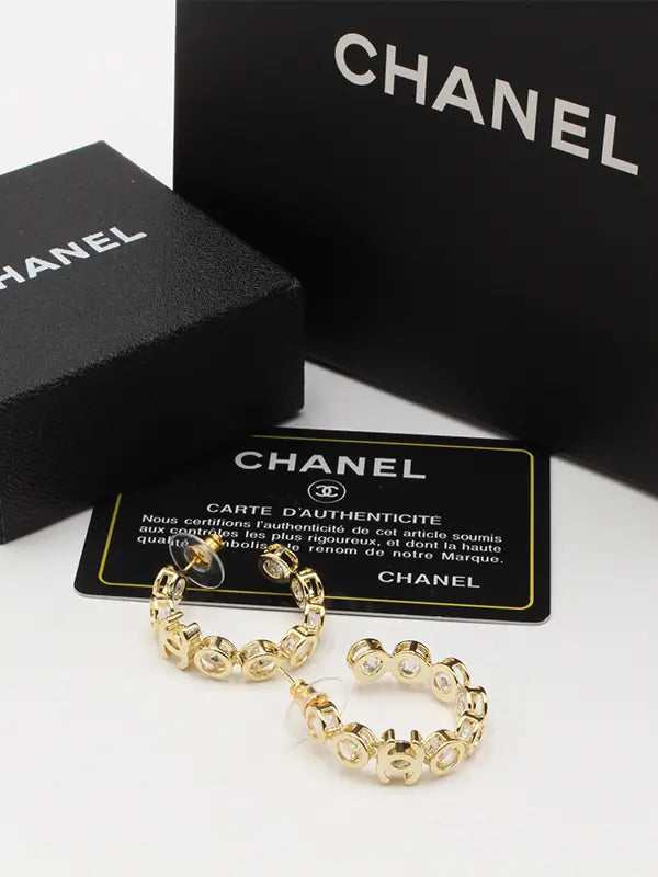 حلق شانيل 585 حلق chanel