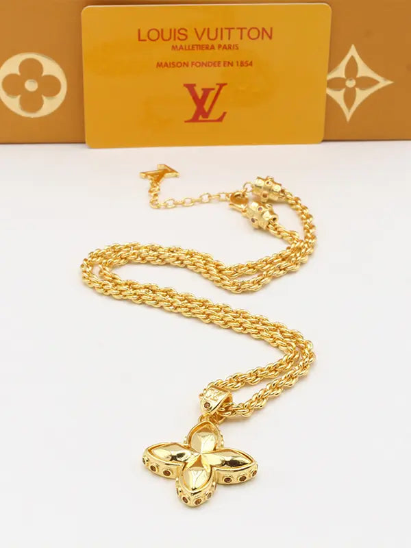 سلسال لويس فيتون سبحة لوقو سلسال louis vuitton