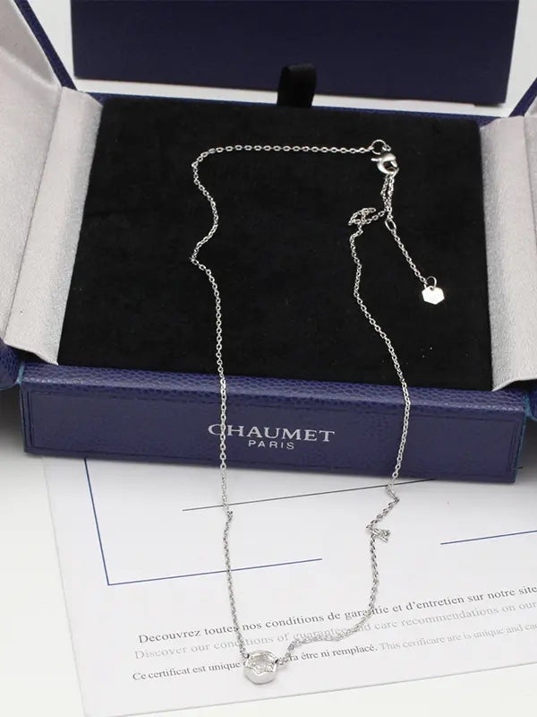 سلسال شومية زركون ناعم لوقو ماستر سلسال chaumet