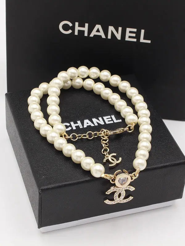 سلسال شانيل لولو زركون لوقو سلسال chanel