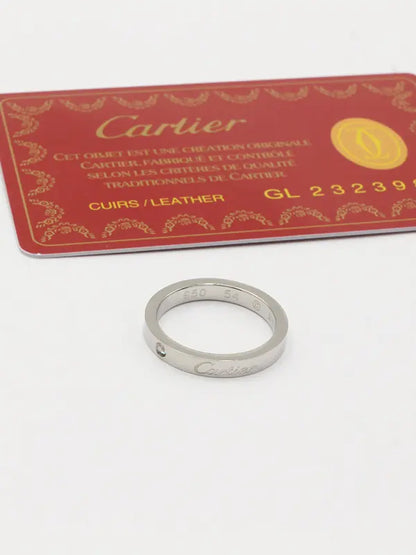 خاتم كارتير النحيف لوقو slim خواتم CARTIER