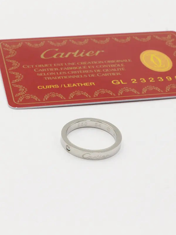 خاتم كارتير النحيف لوقو slim خواتم CARTIER