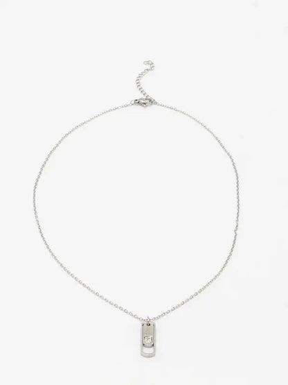 سلسال كارتير مستطيل لوقو سلسال CARTIER