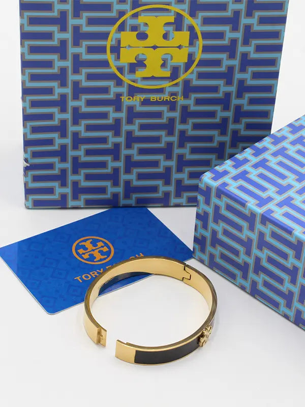 اسوارة توري بورش اسود لوقو اسواره tory burch