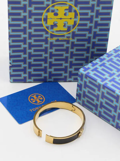 اسوارة توري بورش اسود لوقو اسواره tory burch